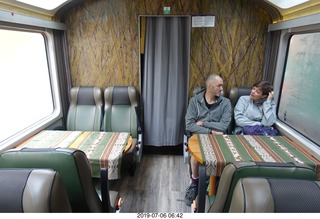 144 a0f. Peru - Vistadome Train to machu picchu