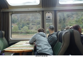 147 a0f. Peru - Vistadome Train to machu picchu