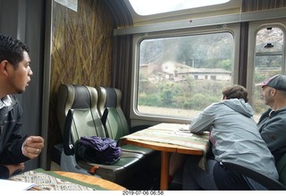 148 a0f. Peru - Vistadome Train to machu picchu