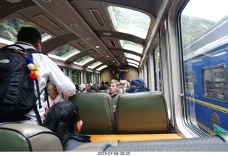 221 a0f. Peru - Vistadome Train to machu picchu