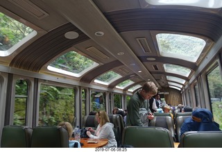 222 a0f. Peru - Vistadome Train to machu picchu