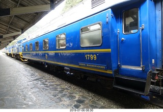 230 a0f. Peru - Vistadome Train to machu picchu
