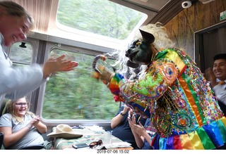 702 a0f. Peru - Vistadome Train ride back to Urubamba Valley