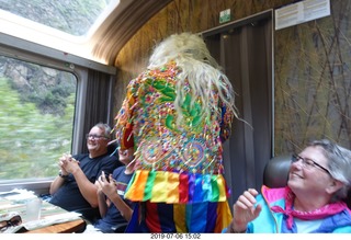 704 a0f. Peru - Vistadome Train ride back to Urubamba Valley
