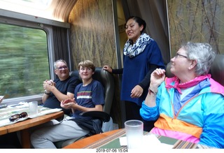 710 a0f. Peru - Vistadome Train ride back to Urubamba Valley