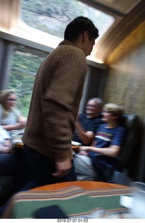 716 a0f. Peru - Vistadome Train ride back to Urubamba Valley