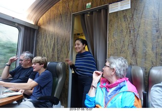 720 a0f. Peru - Vistadome Train ride back to Urubamba Valley