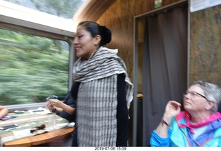 727 a0f. Peru - Vistadome Train ride back to Urubamba Valley