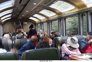 729 a0f. Peru - Vistadome Train ride back to Urubamba Valley