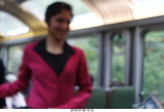 734 a0f. Peru - Vistadome Train ride back to Urubamba Valley