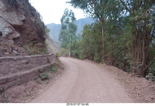 4 a0f. Peru - Aranwa Sacred Valley hotel - morning run