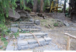 28 a0f. Peru - Aranwa Sacred Valley hotel - stairs