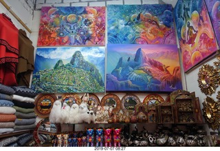 93 a0f. Peru - drive to cusco - market