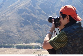 160 a0f. Peru - drive to cusco - overlook - other picture taker