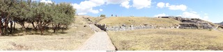 234 a0f. Peru - Sacsayhuaman fortress - panorama