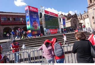 352 a0f. Peru - Cusco square