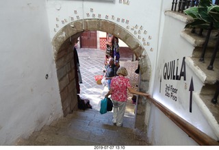 387 a0f. Peru - Cusco square - Quillo Restobar