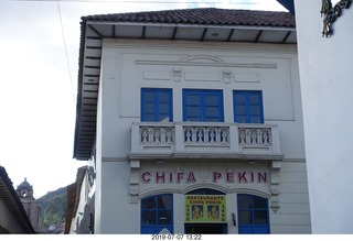 398 a0f. Peru - Cusco square - China prison