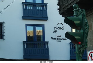 481 a0f. Peru - Cusco - drive to hotel