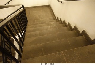 32 a0f. Cusco - morning stair climb in lieu of run