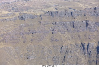 83 a0f. aerial - Peru - flight from Cusco to Lima - Andes Mountains