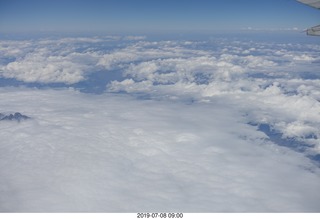 108 a0f. aerial - Peru - flight from Cusco to Lima - Andes Mountains