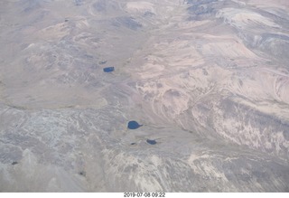 122 a0f. aerial - Peru - flight from Cusco to Lima - Andes Mountains - colored rocks