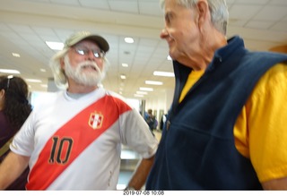 142 a0f. Peru - Lima - airport - Jay Anderson eclipse and weather expert