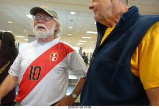 143 a0f. Peru - Lima - airport - Jay Anderson eclipse and weather expert