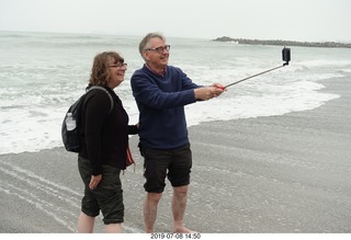 211 a0f. Peru - Lima - walk around  - Suzanne and Andrew