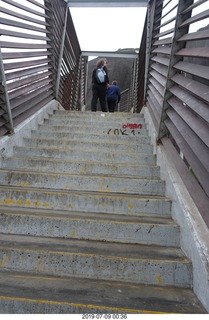 235 a0f. Peru - Lima - Pacific Ocean beach walk