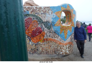 262 a0f. Peru - Lima - beach garden walk - Andrew