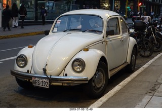 296 a0f. Peru - Lima - beach garden walk - Volkswagon