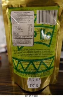 313 a0f. Peru - Lima  - chocolate nut snack