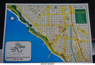 28 a0f. Peru - Lima map