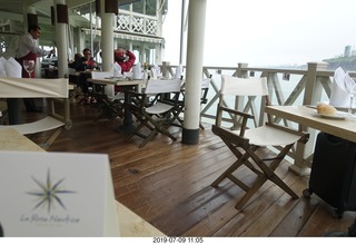 51 a0f. Peru - Lima - beach pier lunch
