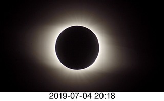 cool eclipse picture from Australia