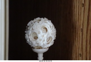 Phil's white ivory ball