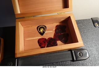 Phil's guitar picks