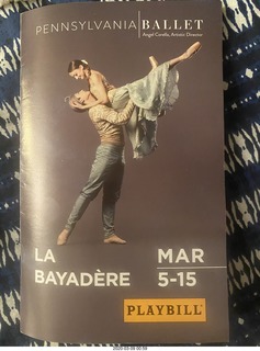 Philadelphia - Academy of Music - Pennsylvania Ballet - La Bayadere