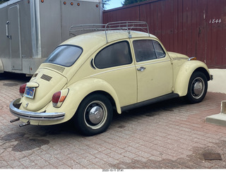 my blue VW new beetle