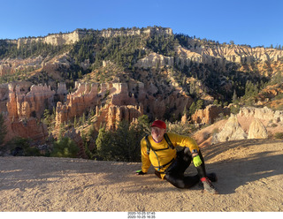 Bryce Canyon sunrise + Adam