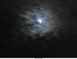 moon and clouds