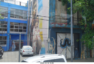 237 a0y. Argentina - Buenos Aires tour - mural