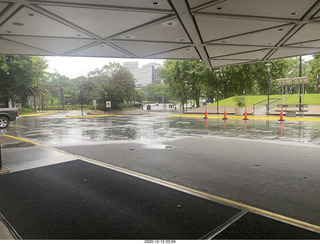 7 a0y. rainy morning in Buenos Aires, no run