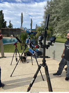 51 a0y. Neuguen pool - eclipse viewers and their stuff