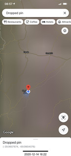 30 a0y. Argentina Eclipse Day - Google maps