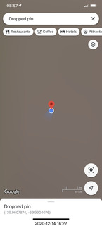 31 a0y. Argentina Eclipse Day - Google maps