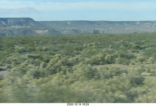 63 a0y. Argentina Eclipse Day - driving to the eclipse site
