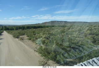78 a0y. Argentina Eclipse Day - driving to the eclipse site